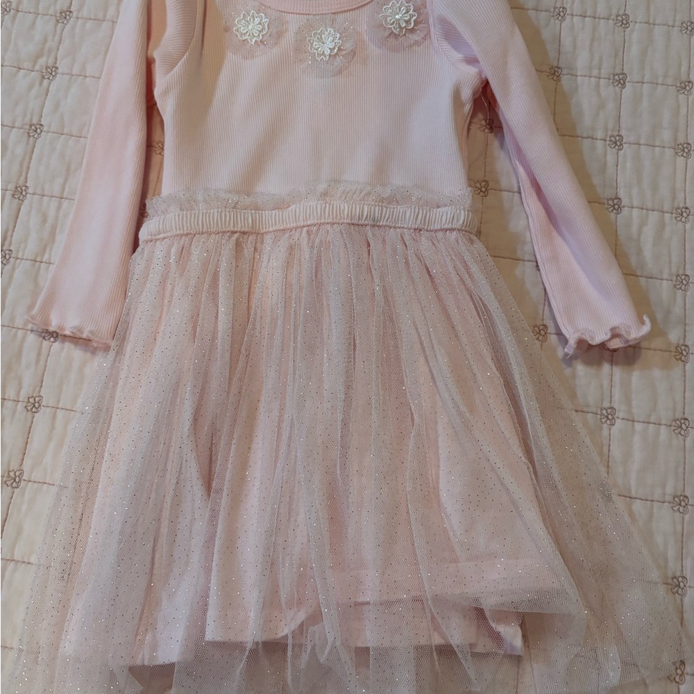 Elegant Pink Kids Formal Dress